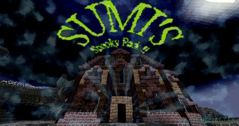 sumi's spooky pack - мрачные темные текстуры [1.19.3] [1.19.2] [32x]