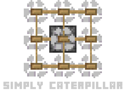 Simply Caterpillar - простой прокладчик туннеля [1.19.4] [1.18.2] [1.10.2] [1.9.4]