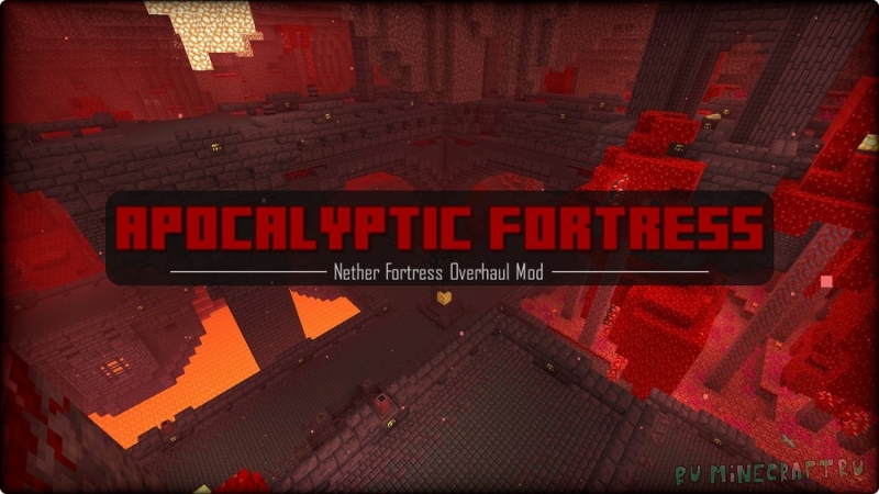 Apocalyptic Fortress - новые крепости в подземном мире [1.19.2]