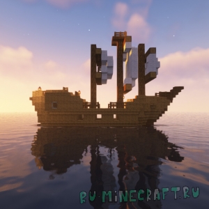 Unwrecked Ships - корабли в океанах [1.19.3]