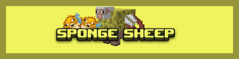 Sponge Sheep - овечка из губки [1.19.2]