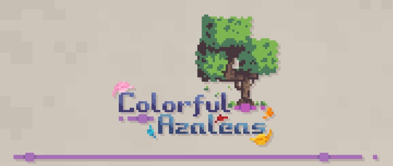 Colorful Azaleas - разноцветные деревья [1.19.2] [1.17.1]