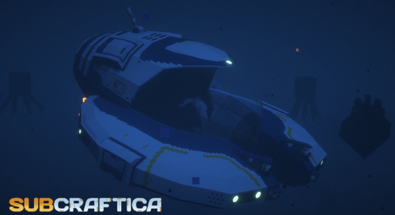 SubCraftica - подводный корабль из субнаутика [1.12.2]