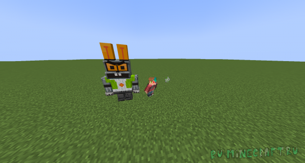 Warden To Robot Hare &#8211; Robot Hare in Minecraft 1.19.3 1.19.2 1.19.1 1.19
