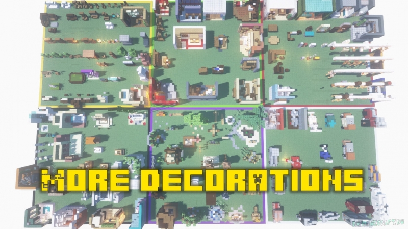 More decorations -      [1.16] [1.15.2] [1.14.4]
