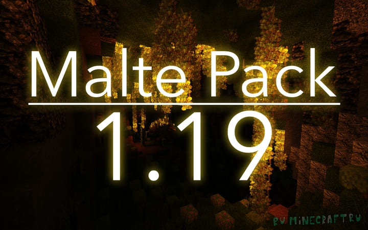 Malte Pack [3D] - реалистичные объемные текстуры [1.19.4] [1.18.2] [1.12.2] [128x]