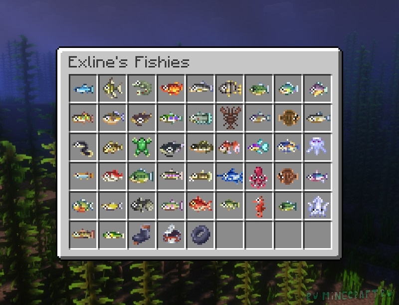 Exline's Fishing - новая рыба для любителей рыбалки [1.19.4]