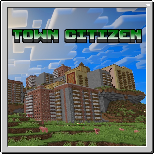 Tax' Town Citizen - мини-город вместо деревни [1.20.1]