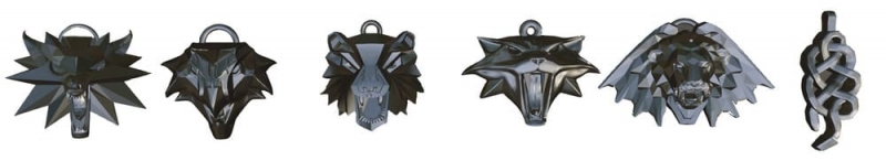 Witcher Medalions - медальоны из ведьмака [1.18.2] [1.16.5]