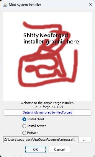 NeoForge - неофордж, загрузчик модов [1.20.1]