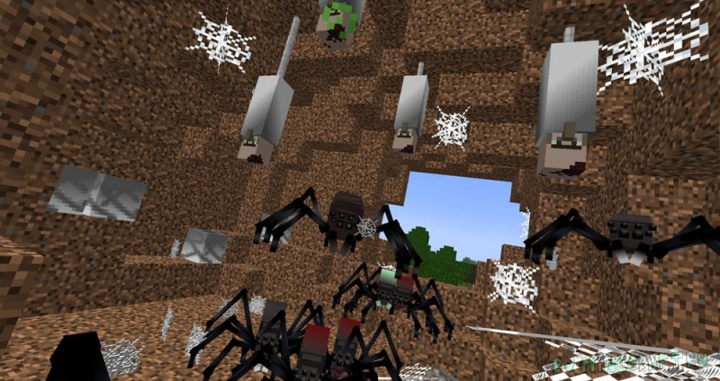ConRad's Scary Spiders - страшные пауки [1.19.2]