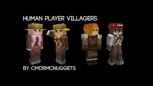 Human Player Villagers - - [1.20.6] [1.16.5] [1.12.2] [1.8.9] [16x]