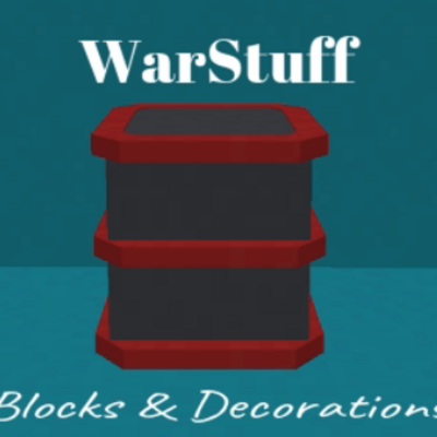 WarStuff Legacy: Blocks & Decorations - камуфляж, декор военной базы [1.20.1] [1.19.4] [1.18.2] [1.16.5] [1.12.2]