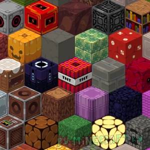 Pixel Tree By Nitgo - ���������� ���������� �������� [1.21.5] [1.20.6] [16x]