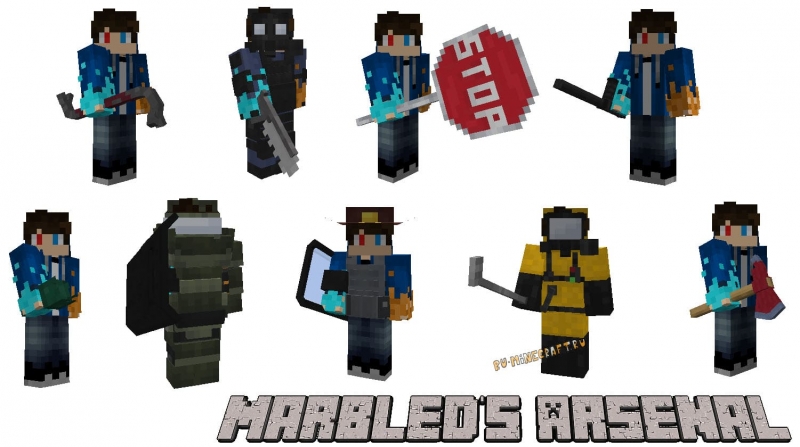 Marbled's Arsenal -   ,   [1.20.1] [1.19.4] [1.18.2] [1.16.5]