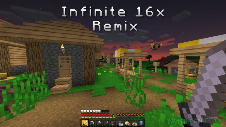 Infinite 16x Remix -  +   [1.20.4] [16x]