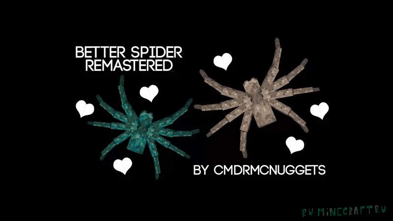 Better Spider Remastered -    [1.20.4] [1.19.4] [1.18.2] [1.17.1] [16x]
