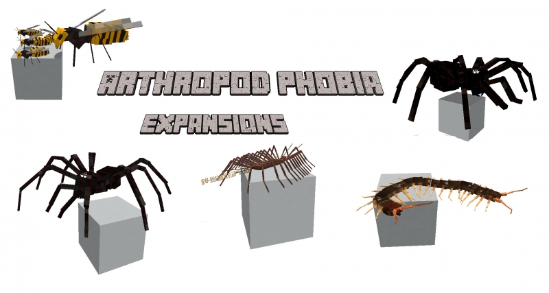 Arthropod Phobia Expansions -  , ,  [1.20.1] [1.19.4]