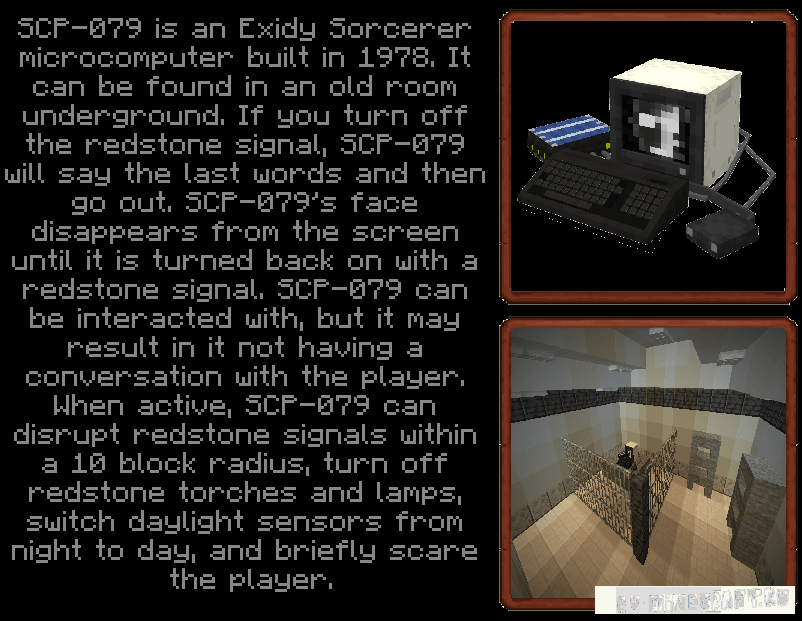 SCP-079, The Old AI -   [1.20.1] [1.19.2]