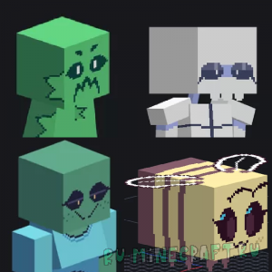 Thicc Mobs - ���������� ���� [1.21.4] [1.20.6] [1.19.4] [1.18.2] [1.17.1] [16x]
