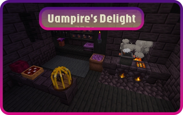 Vampire's Delight -   Farmer's Delight  Vampirism [1.21.1] [1.20.1]