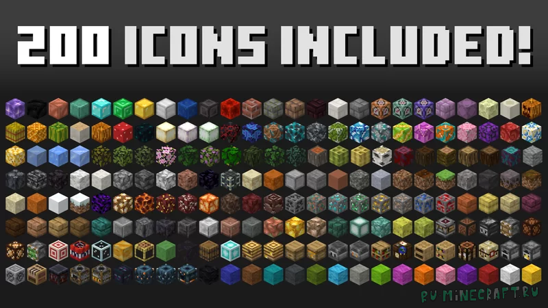 Isometric Mini-Blocks -      88 [1.21.1] [1.20.6] [16x]