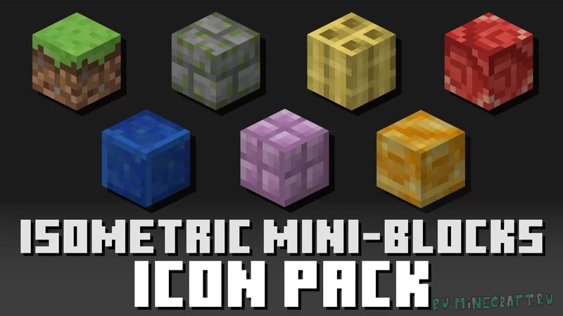 Isometric Mini-Blocks -      88 [1.21.1] [1.20.6] [16x]