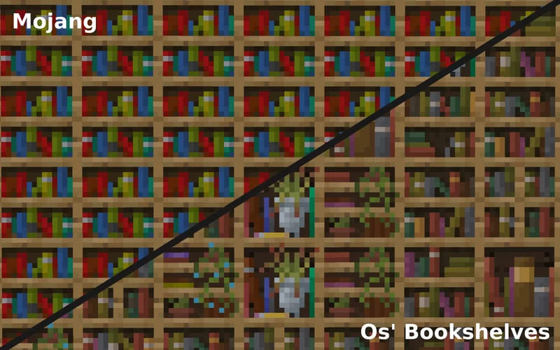 Os' Bookshelves -     [1.21.1] [16x]