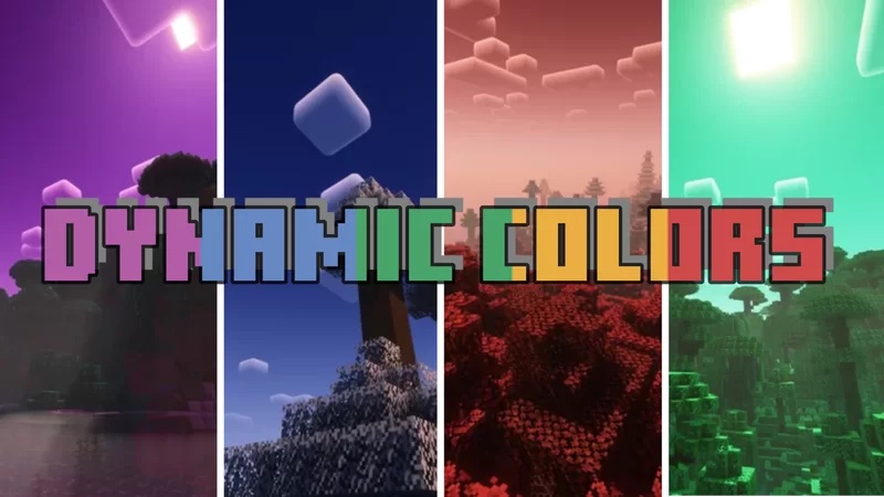 Dynamic Colors -      [1.21.3] [1.20.6] [1.19.4] [16x]