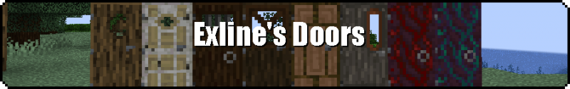 Exline's Doors -   [1.21.1] [1.20.6] [1.19.4] [1.18.2] [1.16.5]