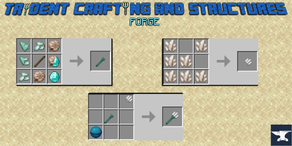 Trident Crafting & Structures -     [1.20.1] [1.19.4] [1.18.2] [1.16.5]