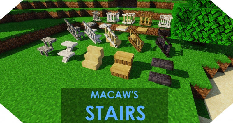 Macaw's Stairs -   [1.21.1] [1.20.6] [1.19.4] [1.18.2] [1.16.5]