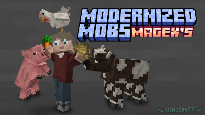 Magex's Modernized Mobs -      [1.21.4] [16x]