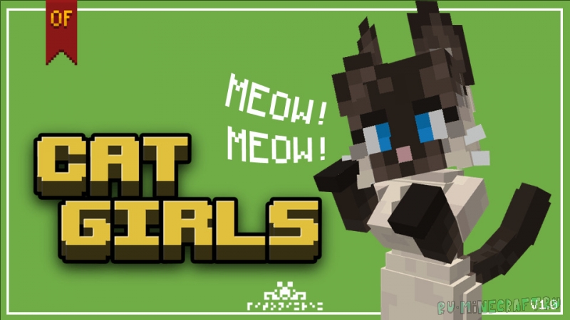 Cat Girls -   [1.21.3] [1.20.6] [1.19.4] [1.18.2] [1.16.5] [16x]