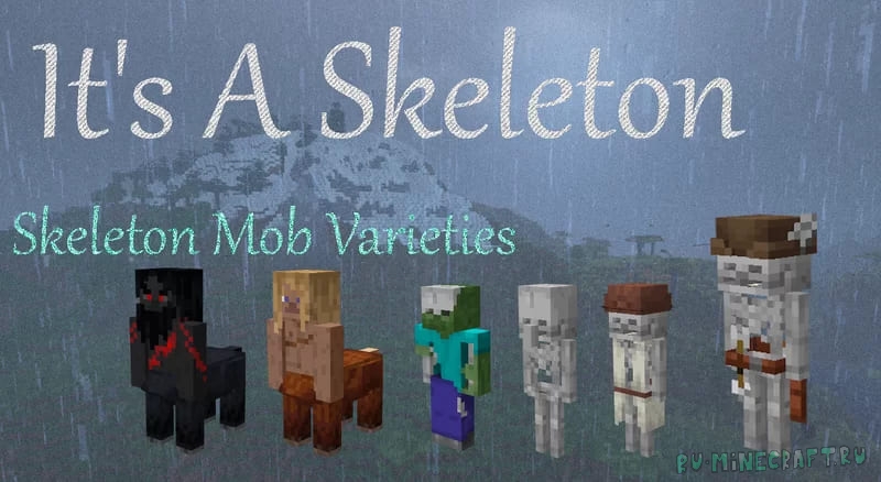 It's a Skeleton -   [1.21.3] [1.20.6] [16x]