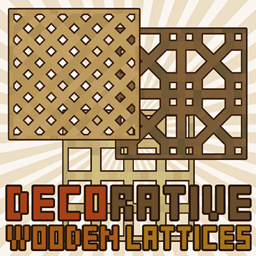 Decorative Wooden Lattices -     [1.21.1] [1.20.6] [1.19.2] [1.18.2]