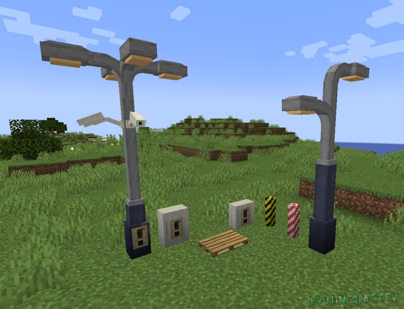 IndustrialDeco (Street Lamps) -    [1.21.1]