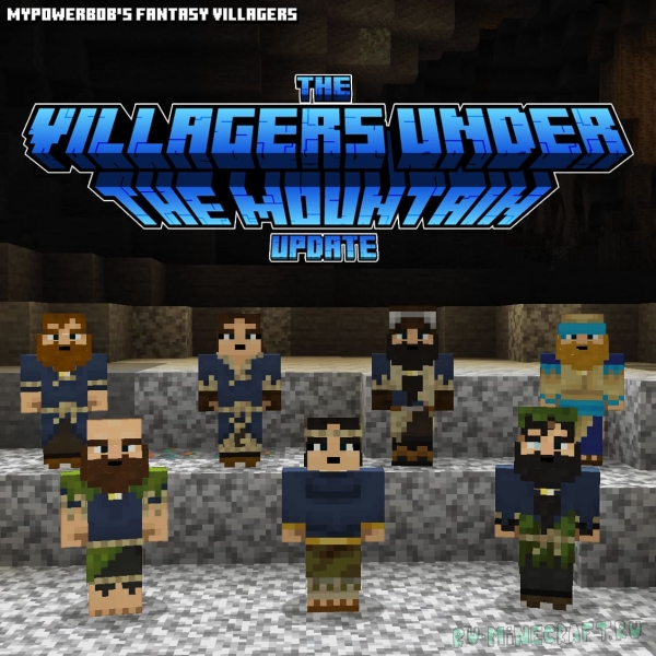 Mypowerbob's Fantasy Villagers -   [1.21.4] [1.20.4] [16x]