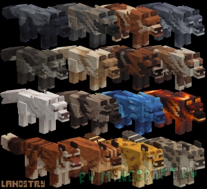 Lanostry's wolves - ������������� ����� [1.21.4] [1.20.1] [16x]