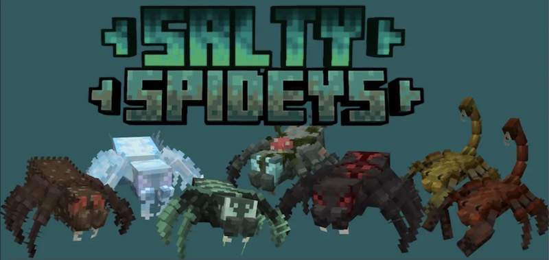 Salty Spideys -    [1.21.2] [1.20.6] [1.19.4] [1.18.2] [16x]