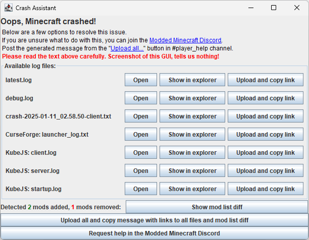 Crash Assistant -    [1.21.4] [1.20.6] [1.19.4]