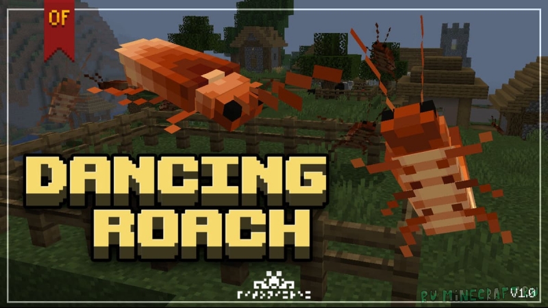 Dancing Roach -   [1.21.4] [1.20.6] [1.19.4] [1.18.2] [16x]