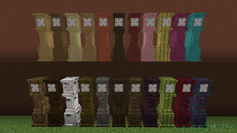 Colourful Clocks -        [1.21.1]