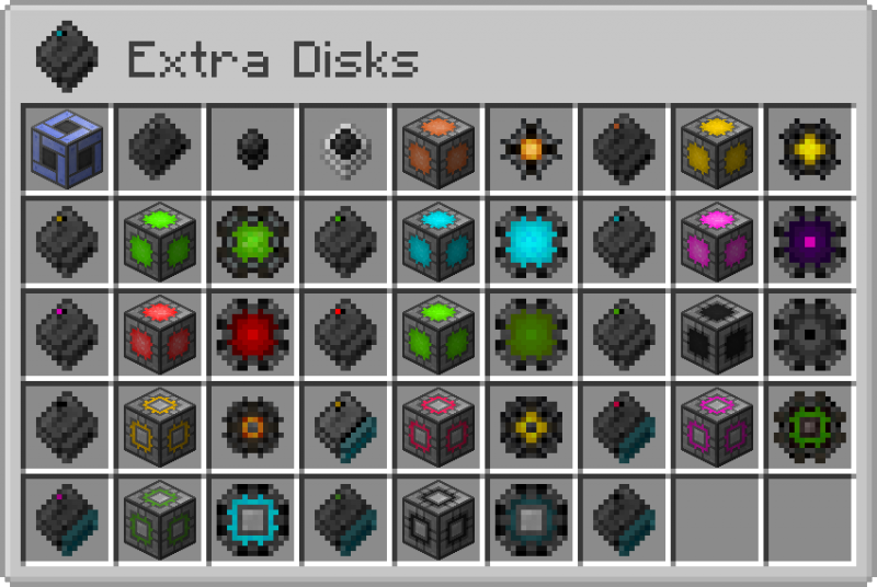 Extra Disks -   Refined Storage [1.21.1] [1.20.1] [1.19.2] [1.18.2] [1.16.5]