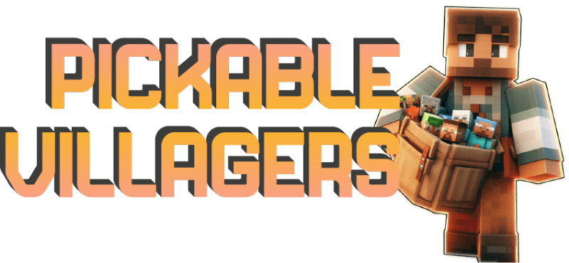 Pickable Villagers -     [1.21.4] [1.20.6] [1.19.4] [1.18.2] [1.16.5]