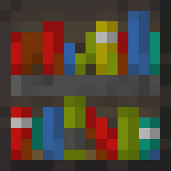 Iron Bookshelves -      [1.21.4] [1.20.6] [1.19.4] [1.18.2] [1.16.5]