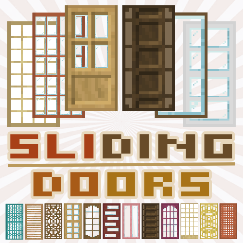 Sliding Doors -   [1.21.1] [1.20.6] [1.19.2] [1.18.2]