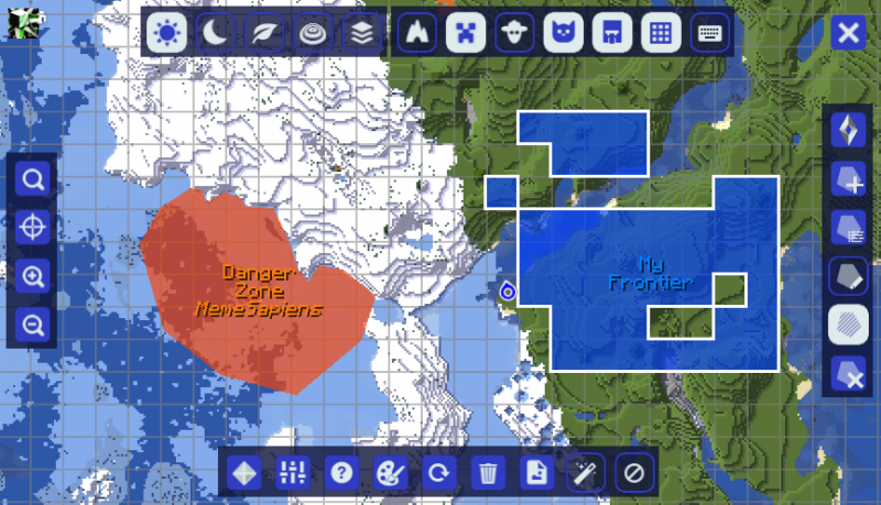 MapFrontiers -   JourneyMap [1.21.4] [1.20.6] [1.19.4] [1.18.2] [1.16.5] [1.12.2]