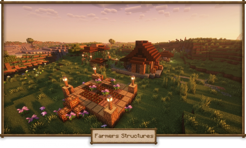 Farmers Structures -   Farmer's Delight [1.21.1] [1.20.1] [1.19.2]