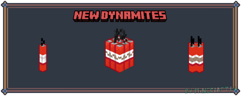 Dynamites Overhaul -     [1.21.1] [1.20.4] [1.20.1] [1.19.2]